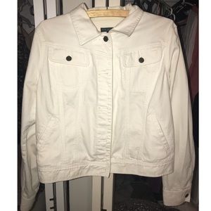 Ralph Lauren white jean jacket